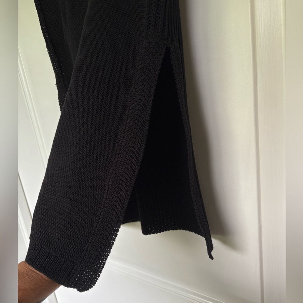 Athleta | Long & Lean Sweater Vest Tunic | Sz XXS | Black | EUC - Picture 5 of 9